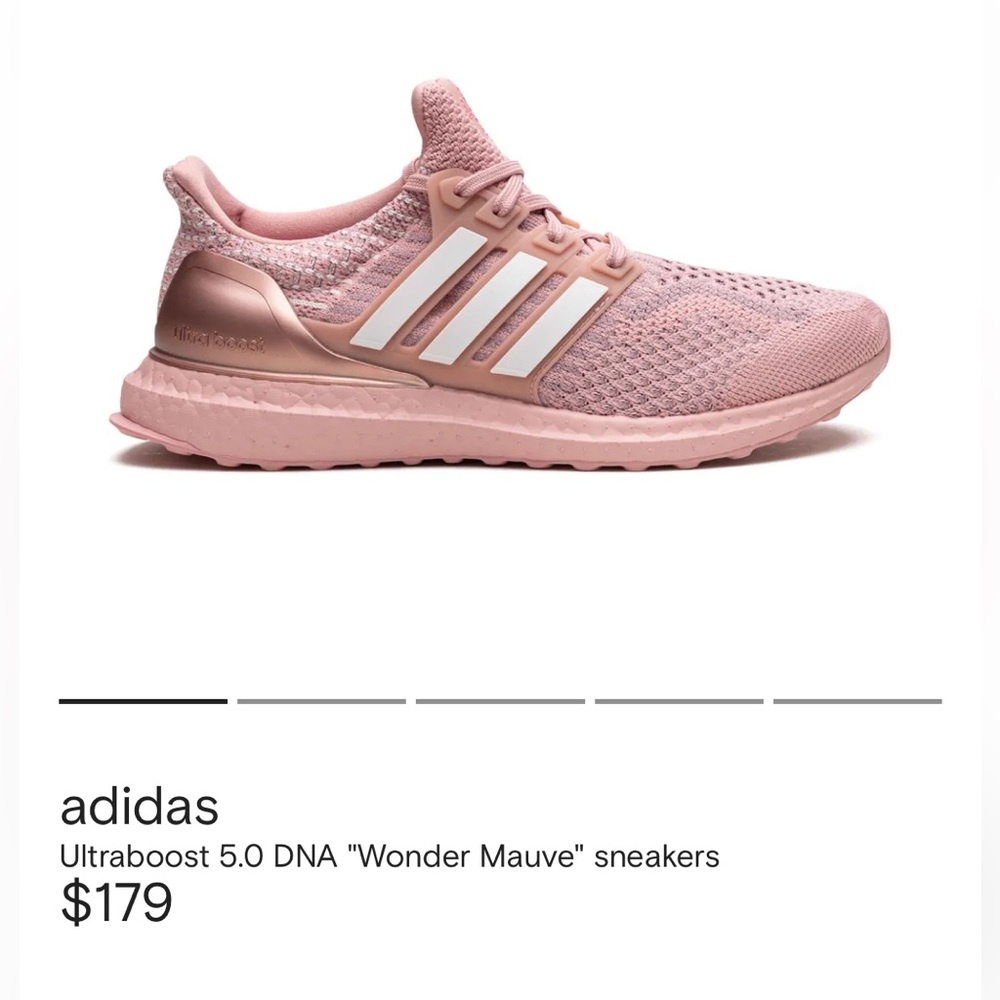 Adidas Ultraboost 5.0 DNA Pink Sneakers womens